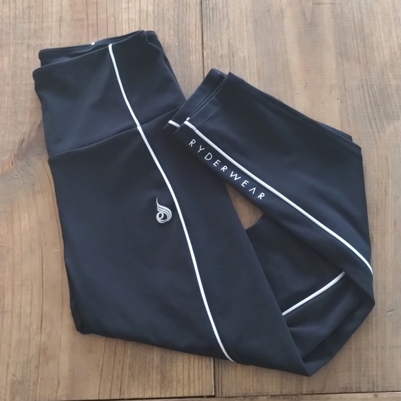 Ryderwear 2 Piece Piping 🔥 Set Sports Bra Large Leggings Medium High Waist - Picture 5 of 11